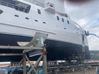 72 mtr  Damien Yacht returns for full Zytexx protection